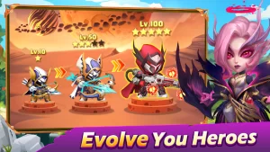 Taptap Heroes Mod APK v1.0.0309 (Unlimited Money) 2