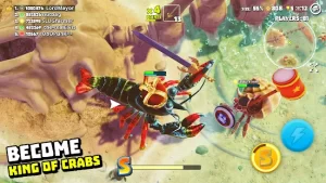 King of Crabs MOD APK V 1.15.0 (Unlock All Crabs) 4